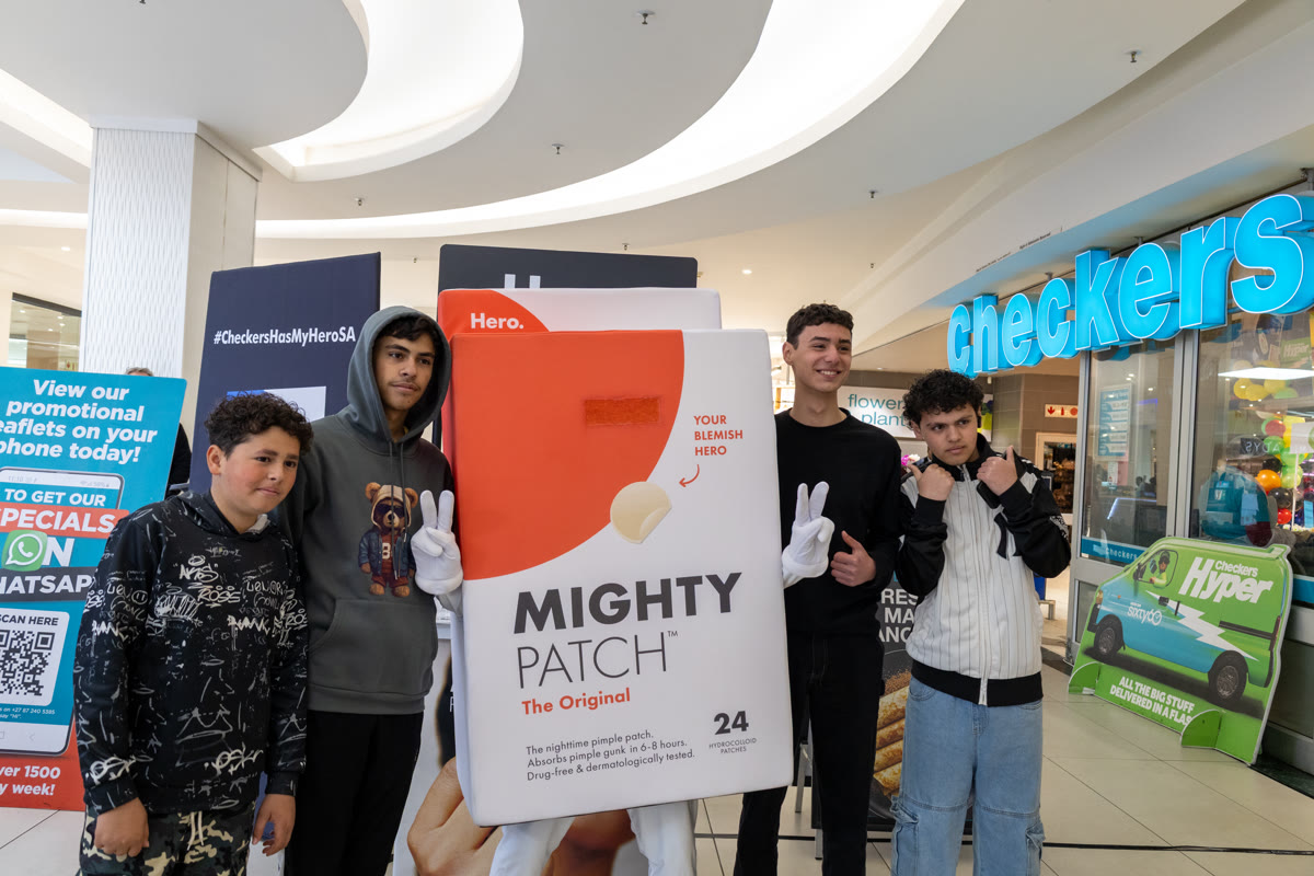 Hero Mighty Patch retail activation — photograph 2
