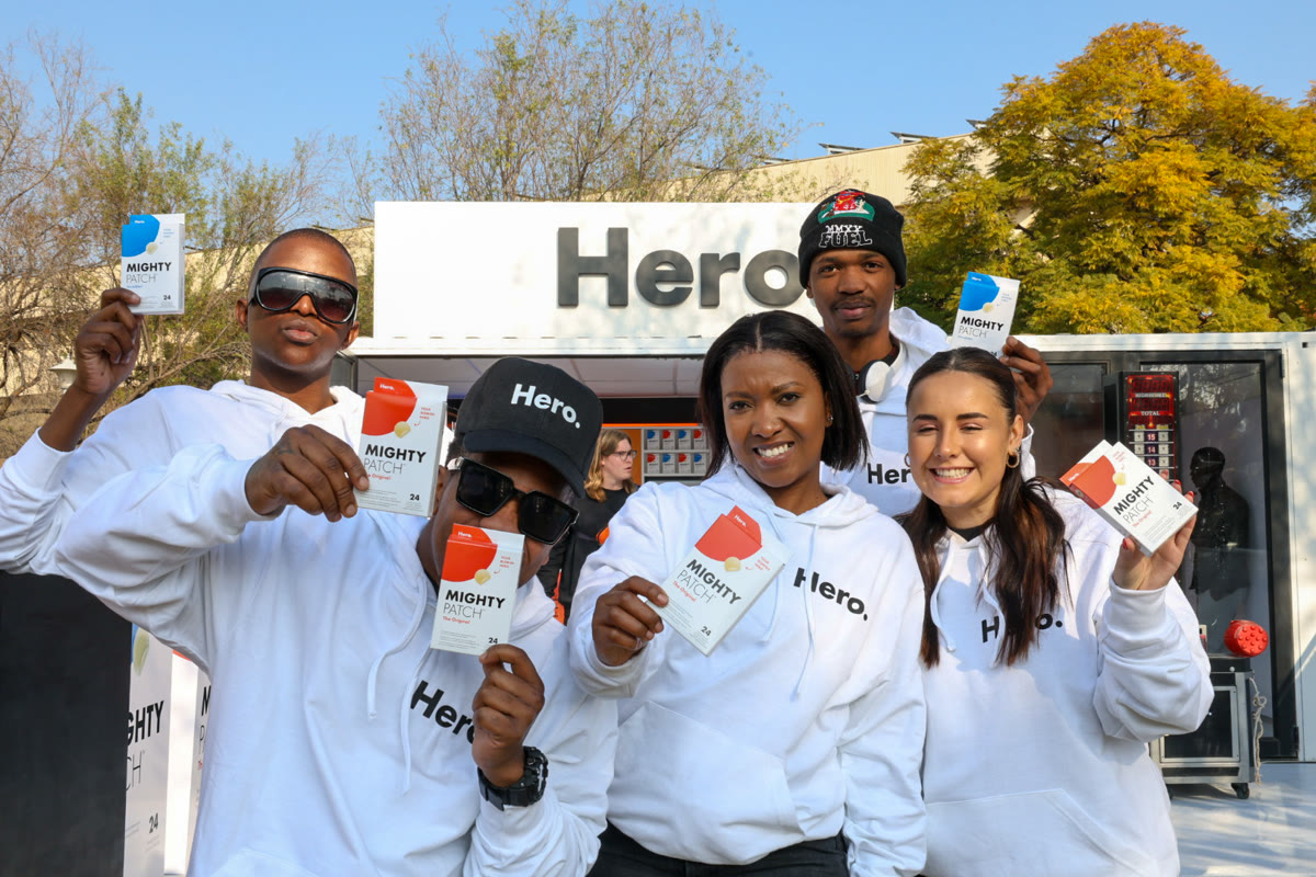 Tuks and Hero Mighty Patch campus activation — photograph 1