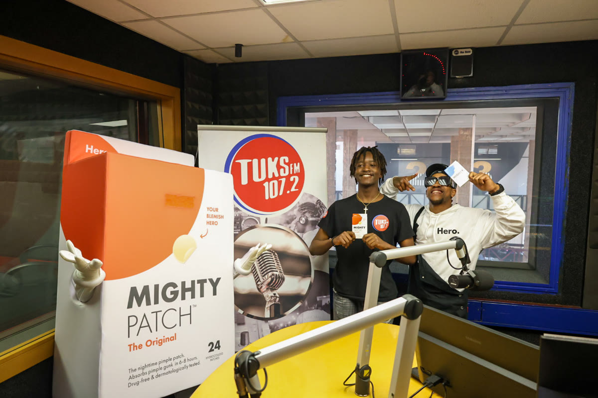 Tuks and Hero Mighty Patch campus activation — photograph 2