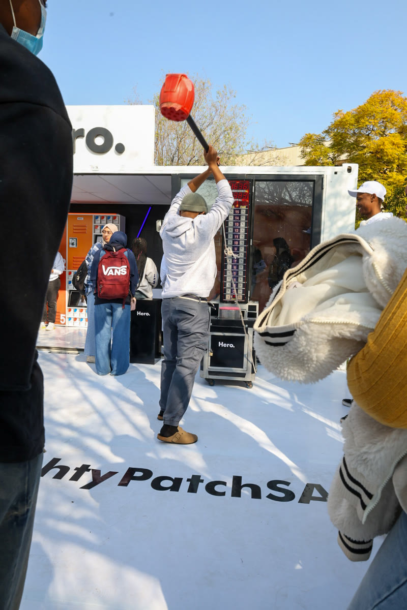 Tuks and Hero Mighty Patch campus activation — photograph 4